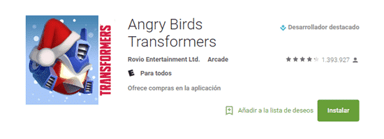 juegos de android angry birds