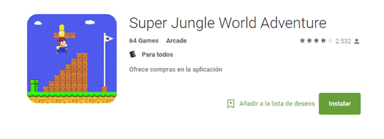 juegos de android super jungle