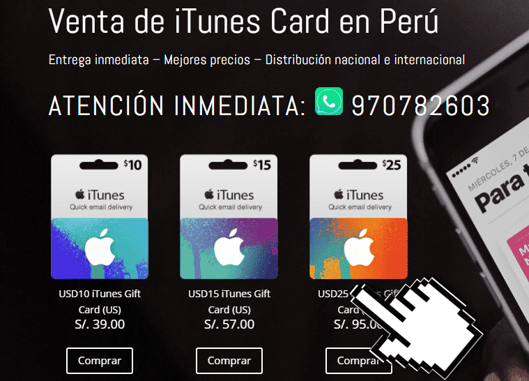 como comprar itunes card paso2 como comprar itunes card paso2