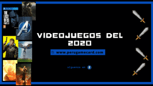 videojuegos 2020 Peru game card
